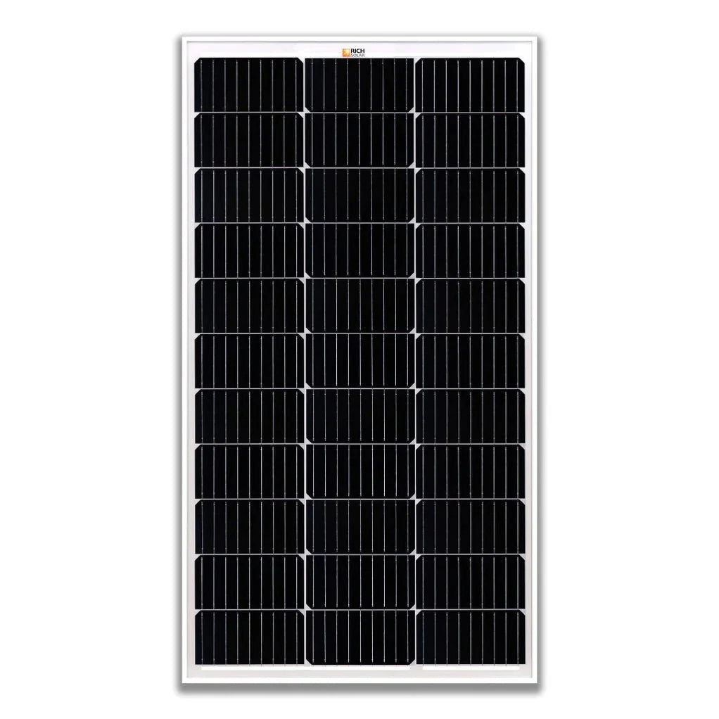EcoFlow Delta 2 Max 2048Wh 2400W LiFePO4 Solar Generator + 100W Rigid Monocrystalline Solar Panels Kit