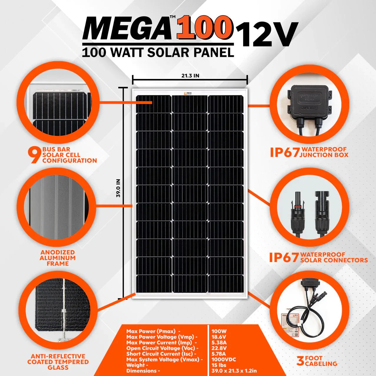 EcoFlow Delta 2 Max 2048Wh 2400W LiFePO4 Solar Generator + 100W Rigid Monocrystalline Solar Panels Kit