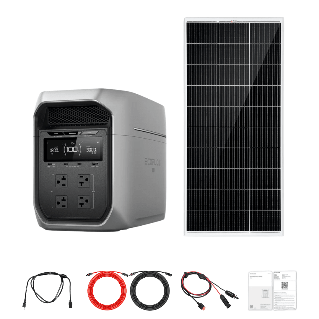 Ecoflow DELTA 3 Max Plus + Custom Solar Panels Kits