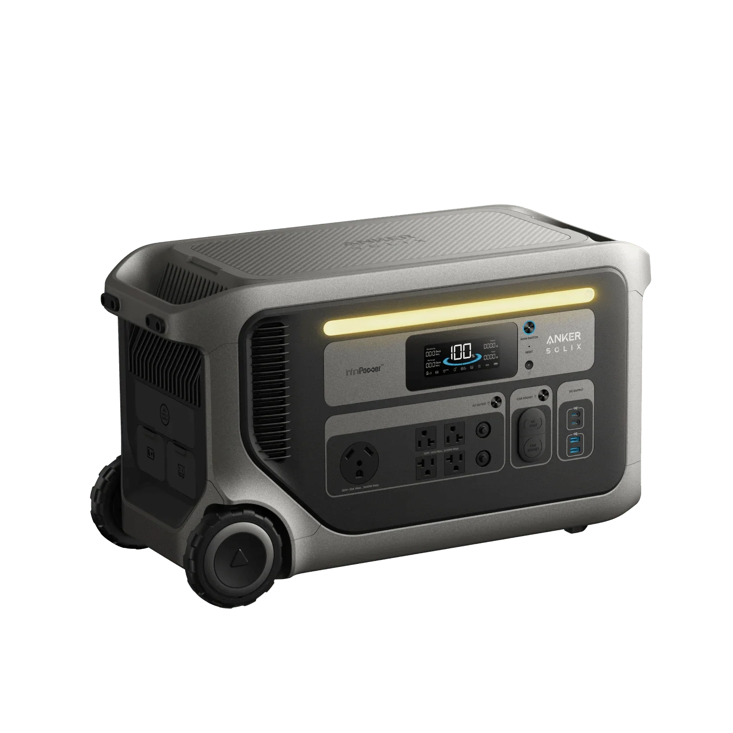 Anker SOLIX F3000 Solar Generator + 2 x 440W Rigid Solar Panel