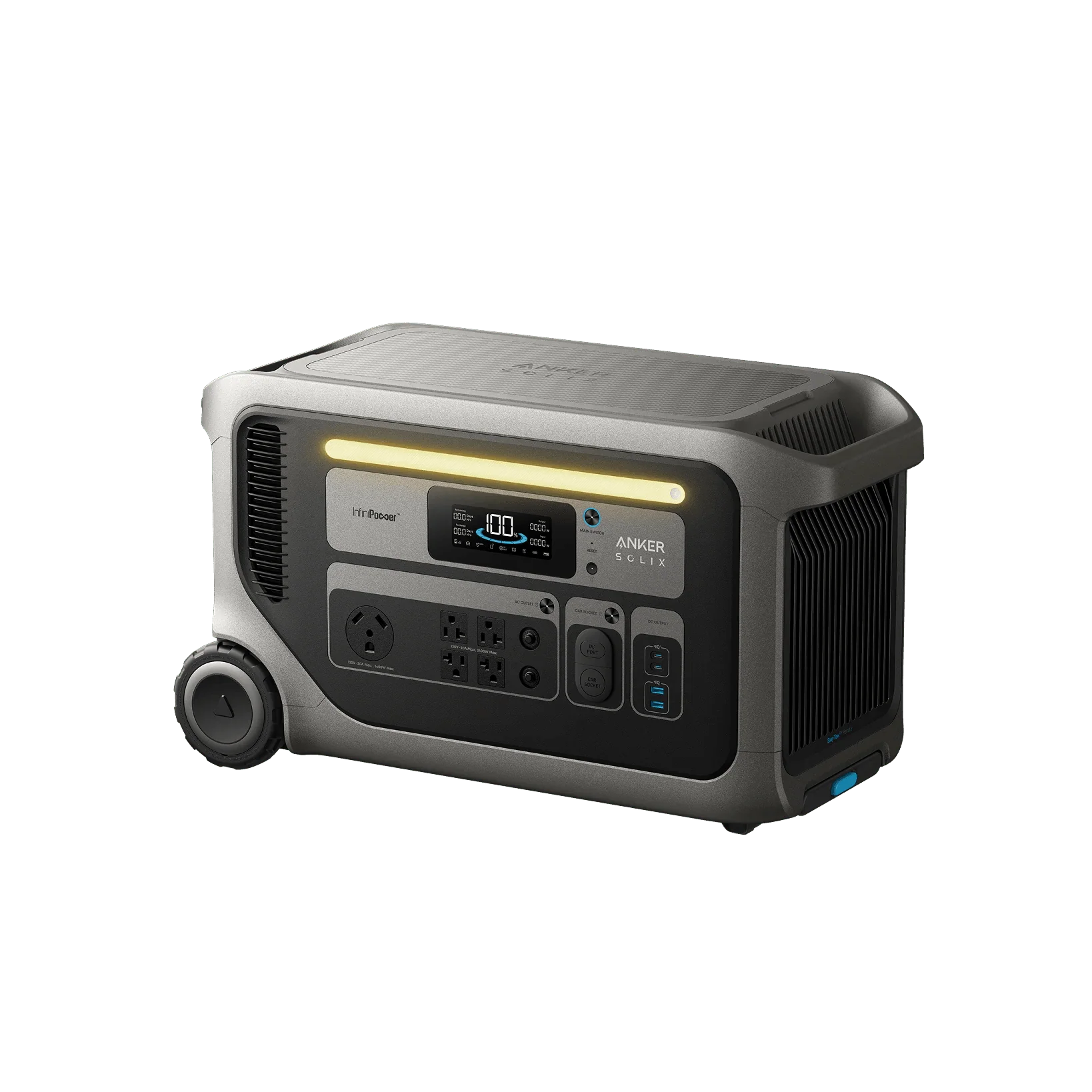 Anker SOLIX F3000 Solar Generator + 2 x 440W Rigid Solar Panel