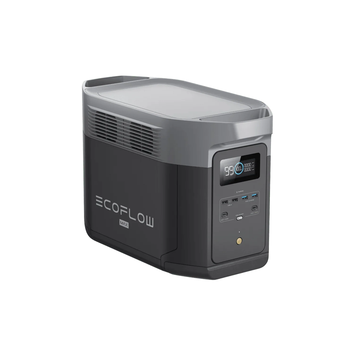EcoFlow DELTA 2 Max 2048Wh 2400W LiFePO4 Solar Generator