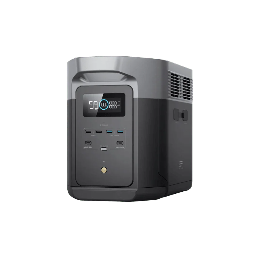 EcoFlow DELTA 2 Max + 220W Portable Solar Panel
