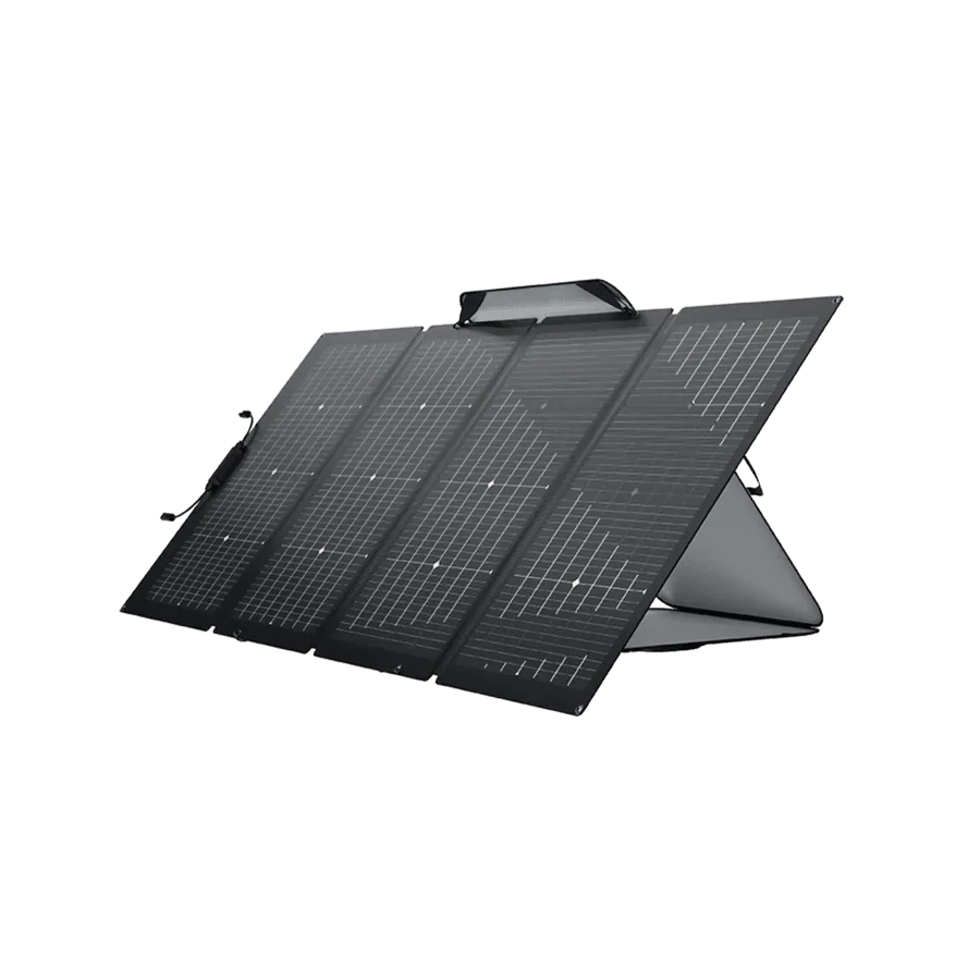 EcoFlow DELTA Pro Solar Generator + 220W Portable Solar Panels