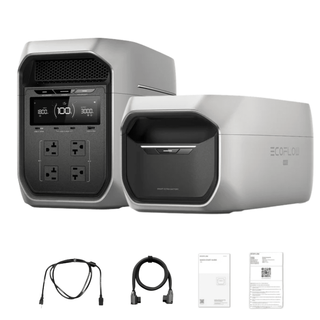 Ecoflow DELTA 3 Max Plus 2048Wh Portable Power Station