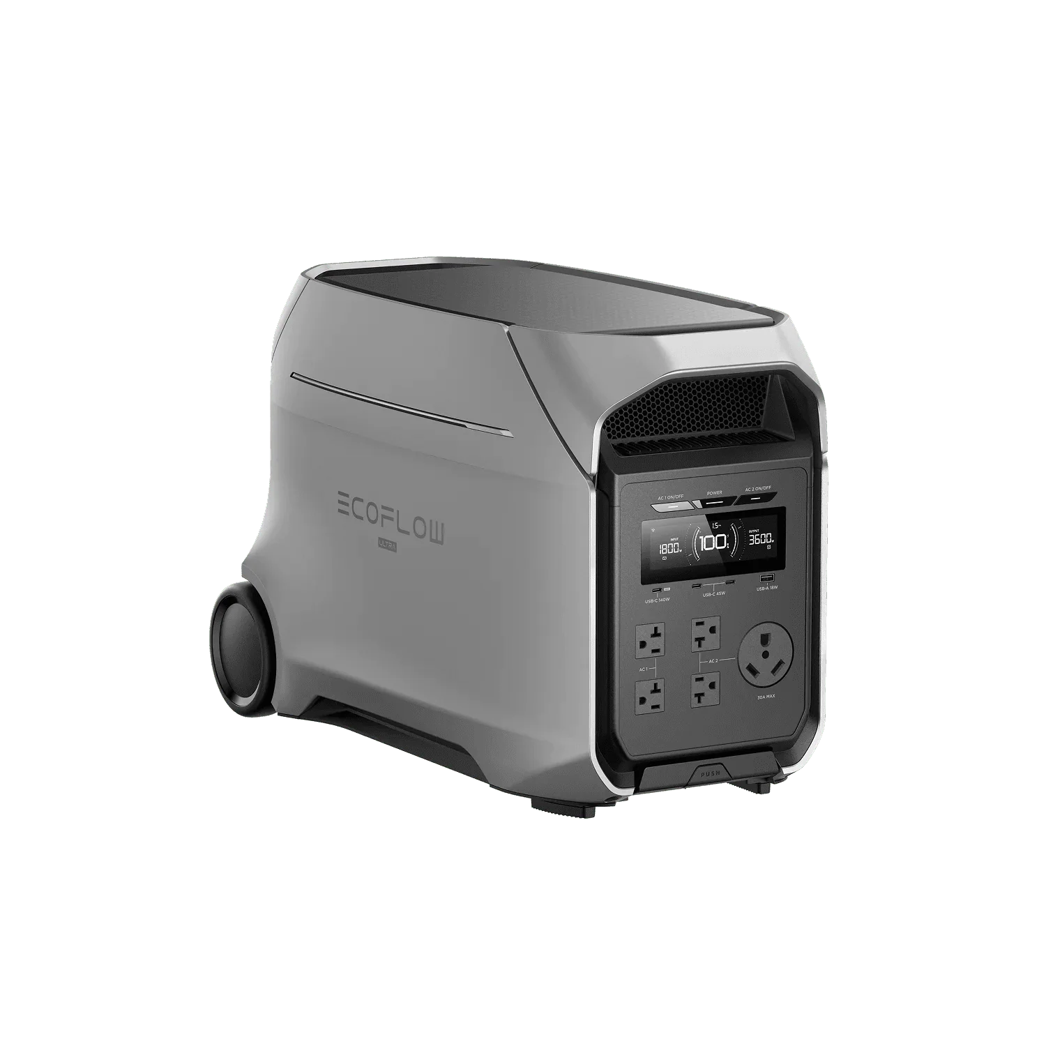 EcoFlow DELTA 3 Ultra Plus 3072Wh 3600W Portable Power Station