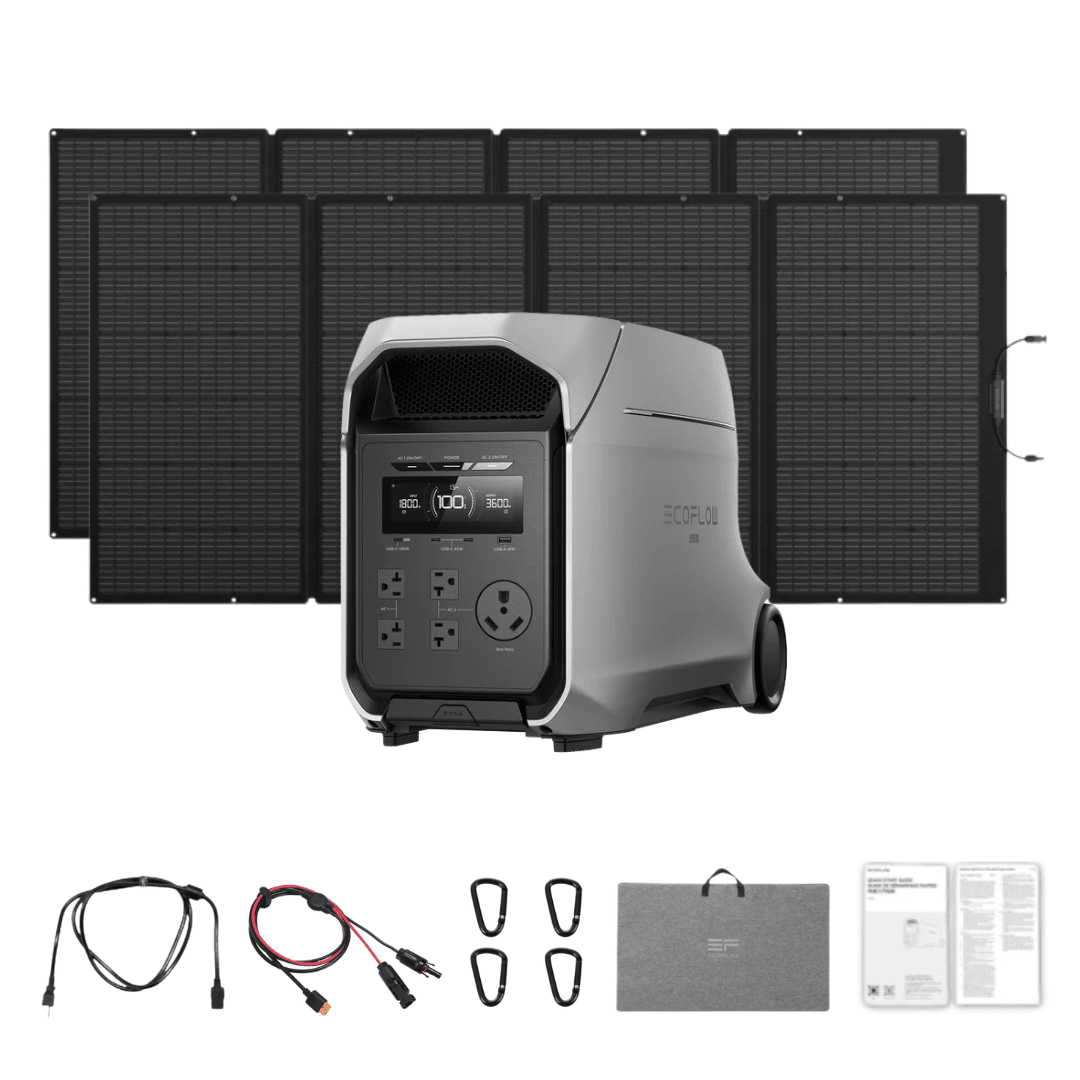 EcoFlow DELTA 3 Ultra Plus 3072Wh 3600W Portable Power Station