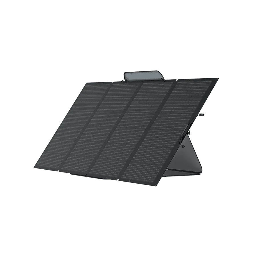 EcoFlow DELTA Pro + 400W Portable Solar Panel + Transfer Switch