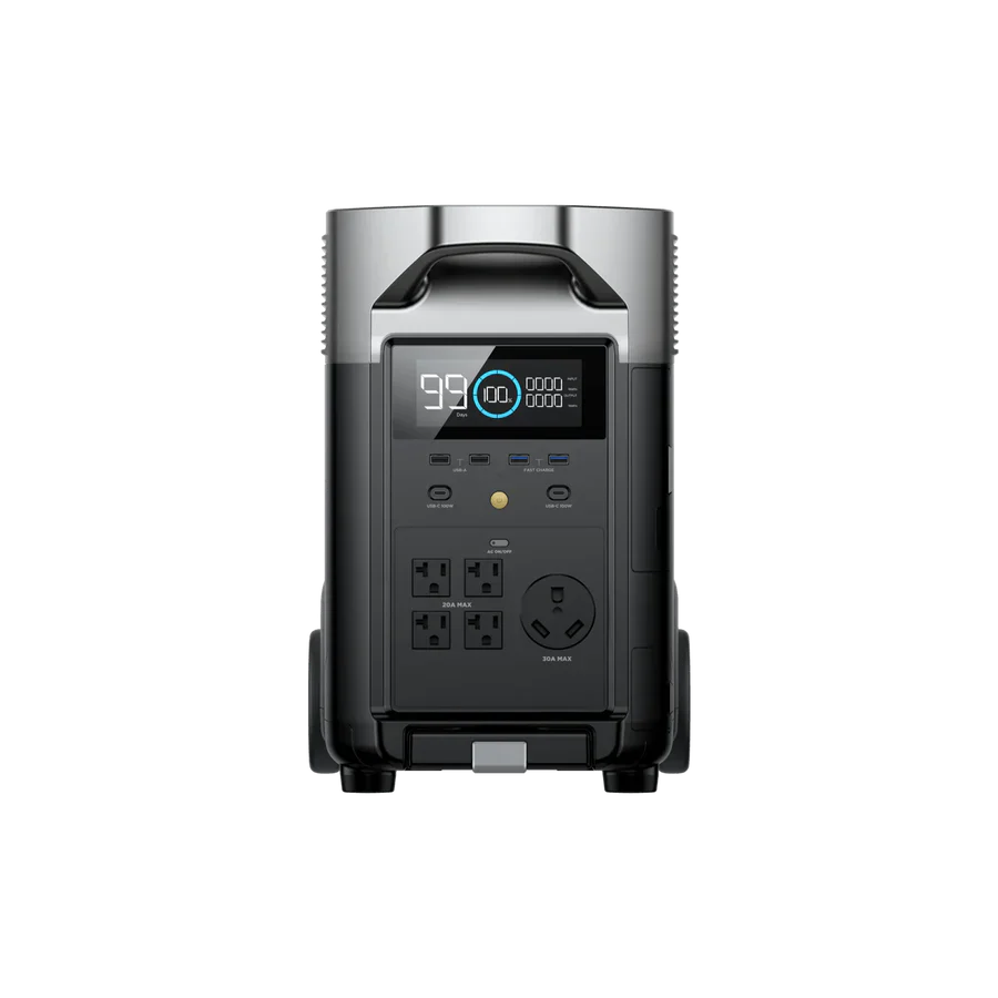 EcoFlow DELTA Pro + 400W Portable Solar Panels