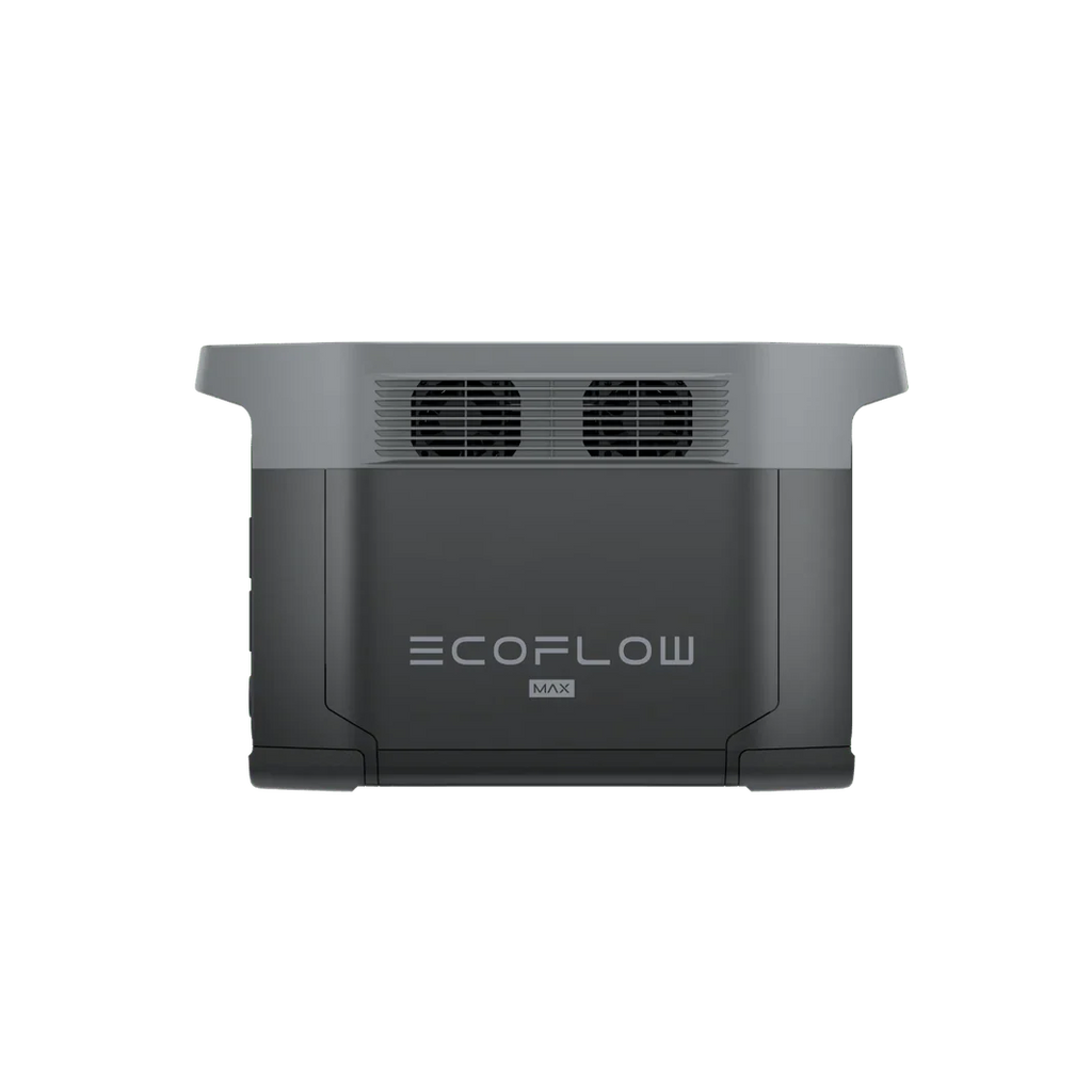 EcoFlow Delta 2 Max With Extra Battery 4096Wh 2400W LiFePO4 Solar Generator + 200W Portable Monocrystalline Solar Panels Kit