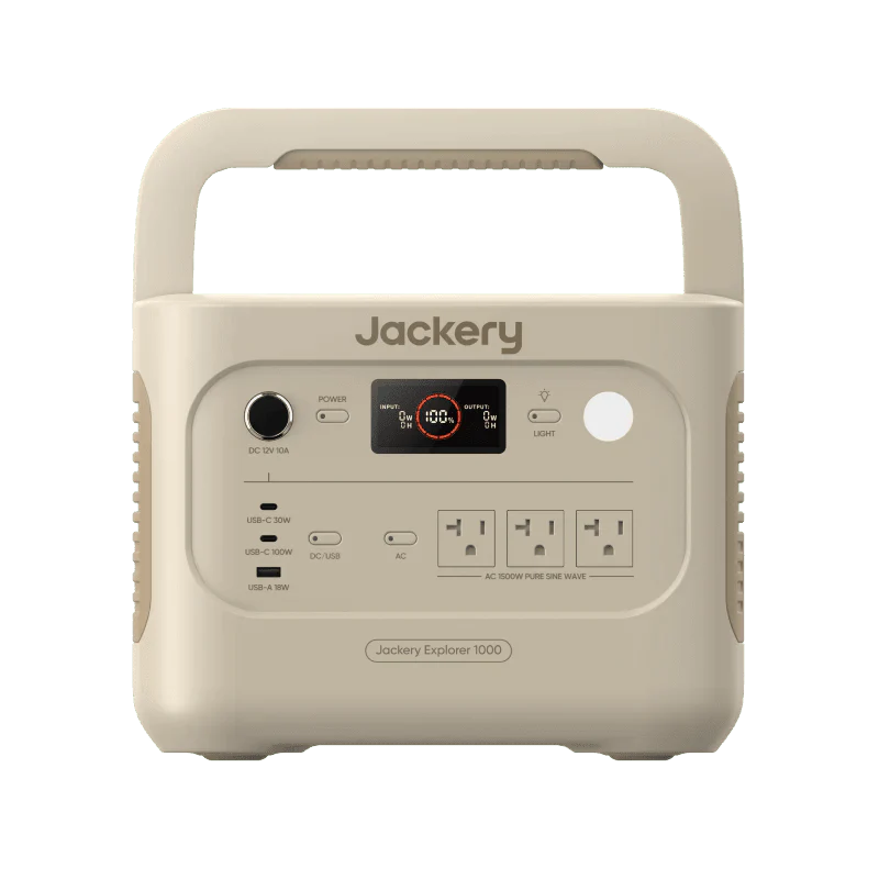 Jackery Explorer 1000 V2 Solar Generator + SolarSaga 200W Portable Solar Panel
